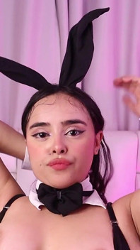 Horny Bunny Puts on a Dance Show and Sucks Your Dick