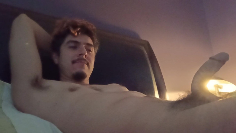 Tabasco Jake: Handsome Man Big Throbbing Cock No Hands