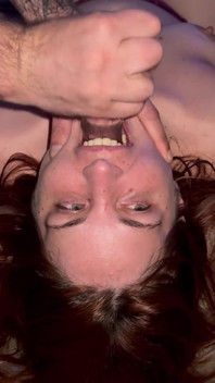 Deepthroat Training with Head Upside Down