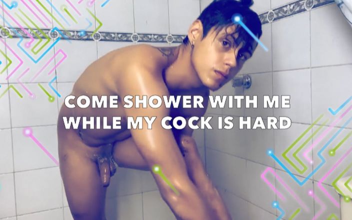 Evan Perverts: Come shower with me while my cock is hard