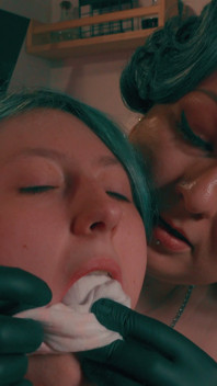 Mean Stepmother Shoves Dirty Socks Down Her Stepdaughter's Throat Instead of Food and Makes Her Clean up the Messy House