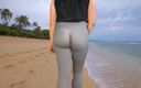 Lucas Nathan King: Perfect Ass Boy Jogging on The Beach