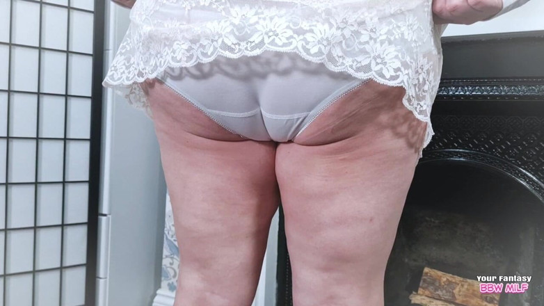 BBW_Wife: Aunty Janes Bra and Panties
