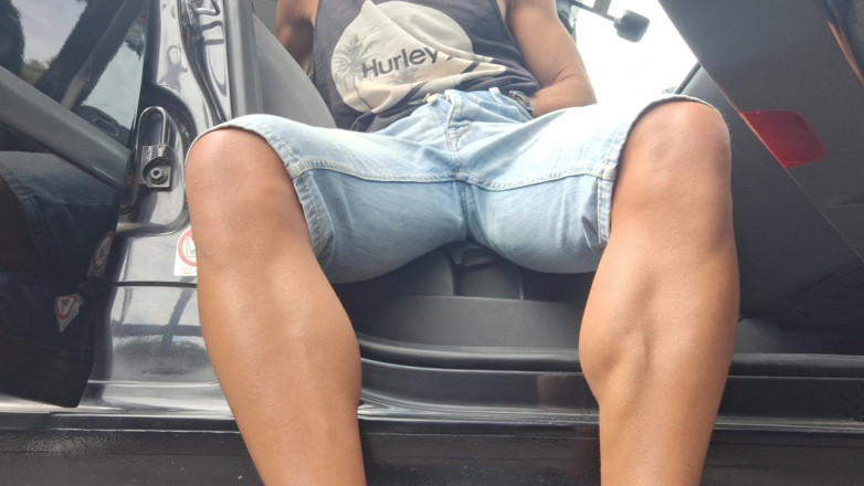 Hotsportfitboy: Car Wank - Got Super Horny and Had to Stroke My...