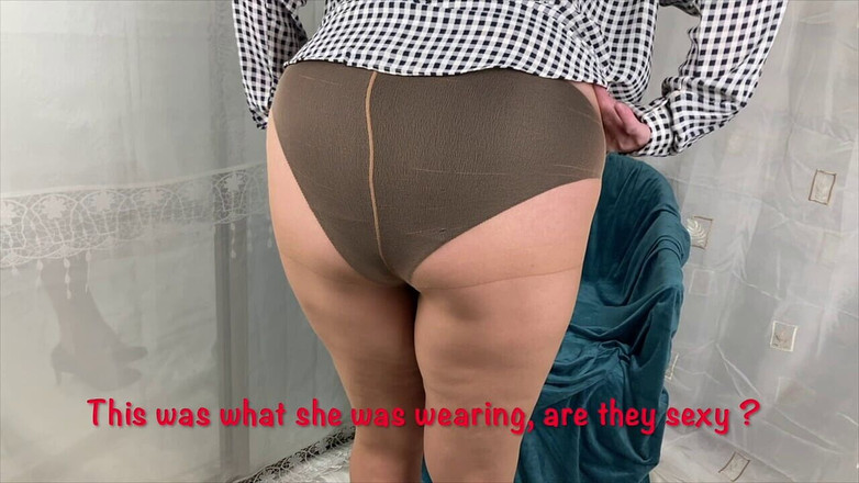 Mr MF: Місіс зріла ноги в реальних великих штанях бабусі.