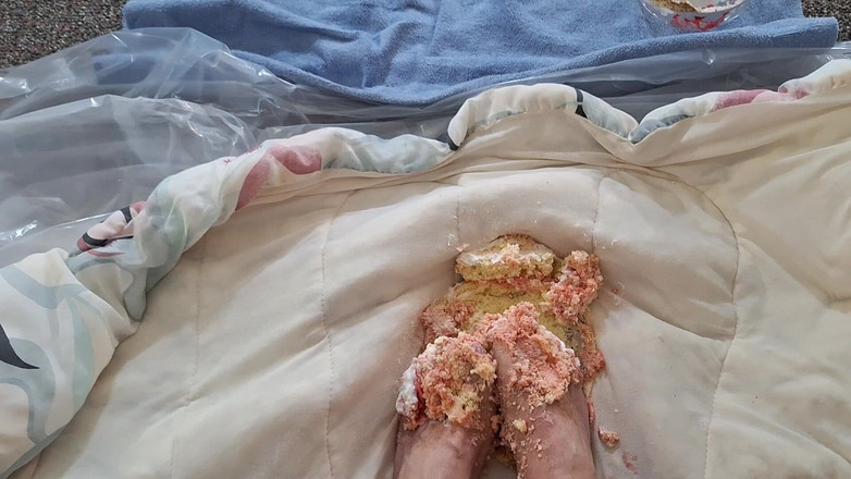 Victoria Lecherri: 내 발과 음식 놀이 애호가를 위해!