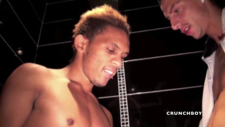 Crunch Boy: Jovem negra gêmea fodida por xxxl pau árabe