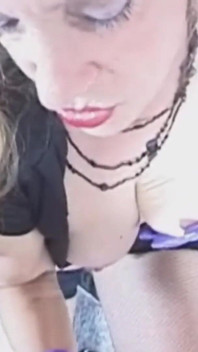French MILF in Latex Got Fucked in Her Face