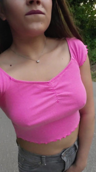 Lost in Holland Wetting Jeans Outdoors