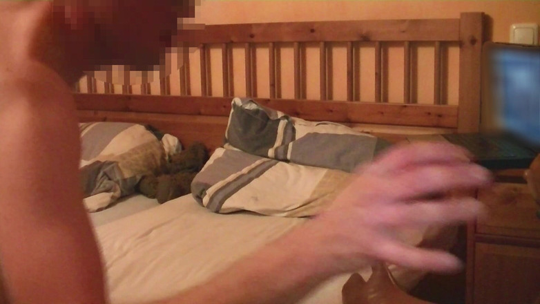 Mark Hannes: Černá sexdoll creampie šukání masturbace