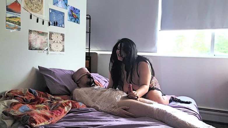 MyPrejacBoyfriend: Post orgasmo momificado!