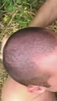Young straight dude fucked by Jess in exhibit cruising forest