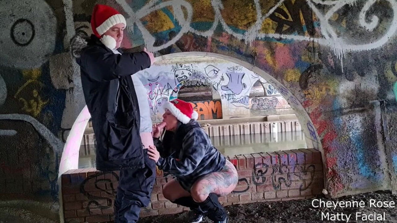 Cheyenne Rose 80: Festive outdoor fun for Matty and Cheyenne