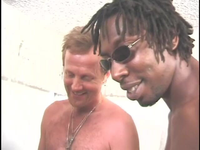 Hot and Wet: Black slut has enough meat to go round in this...