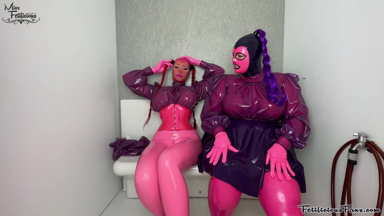 Miss_Fetilicious: Pink and Purple Latex Layers