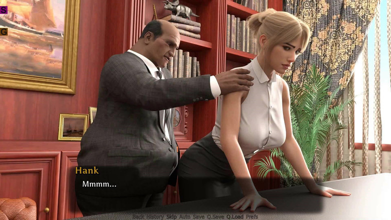 Dirty GamesXxX: 完璧な結婚:上司による既婚者のオフィスでの尻叩き - 第50話