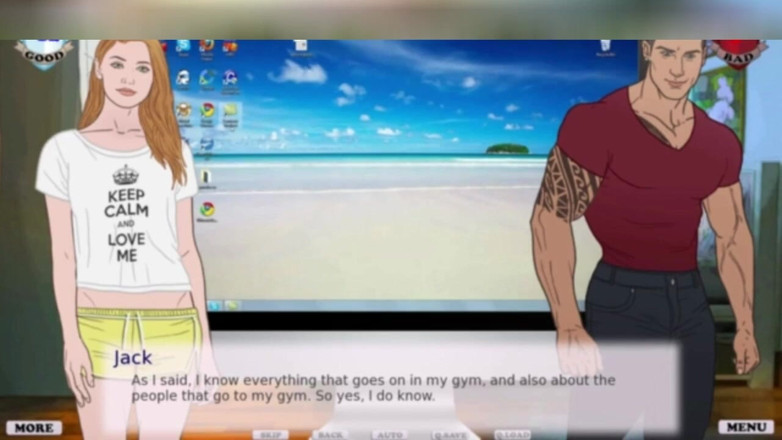 3DXXXTEEN2 Cartoon: Eva's corruption at Jessica's. 3D porn cartoon sex