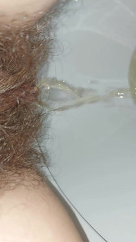 Hairy Pussy Piss