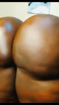 Ebony SSBBW Doggy Style Farts and Gapes