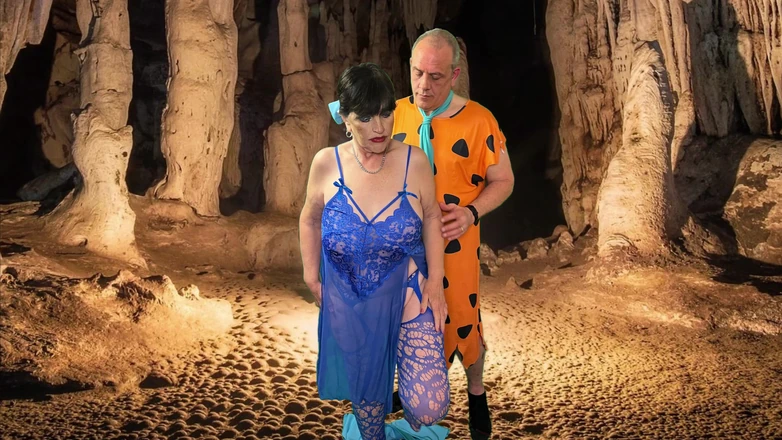 Carmen Angel: The Flintstones: Granny Betty Rubble Masturbates, Sucks Fred’s Cock &amp; Fucks...