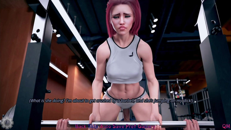 Hades mornignstar: Simon Fuck Gym Trainer by Accident (double Fucked)