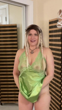 Stepmom Stepson Anniversary Nightie Try on and Fuck