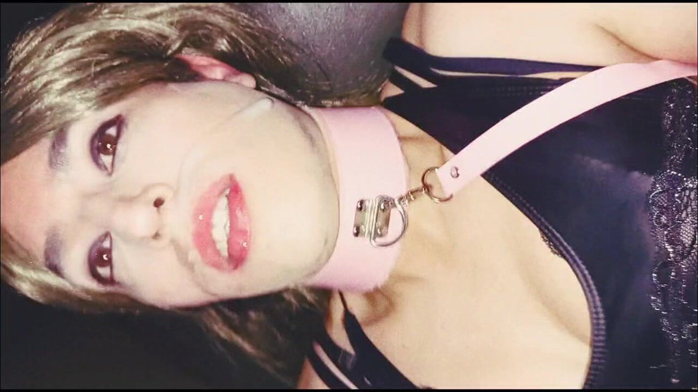 Tammy sissy slave: Crossdresser with Cum in Face