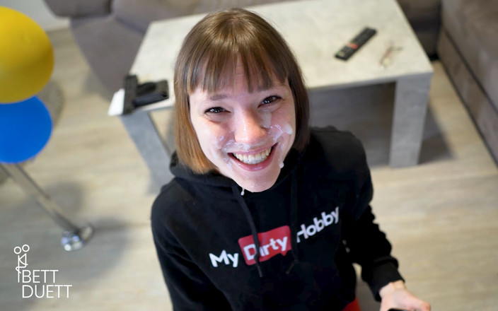 BettDuett: Pipe de moins de 2 minutes pour une éjaculation XXL