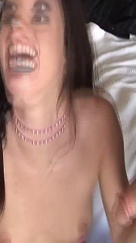 Sexual Beauties Scene 4: Slim Brunette in Panties Taylor Rain Enjoys Two Cocks and a Double Facial
