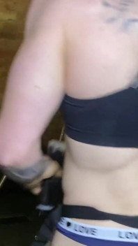 Lesbian Trainer Seduced Firegirl in the Gym