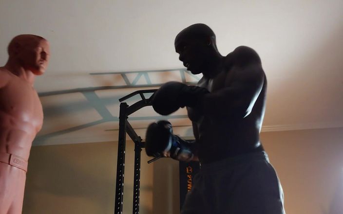 Hallelujah Johnson: Boxing workout from the day before yesterday