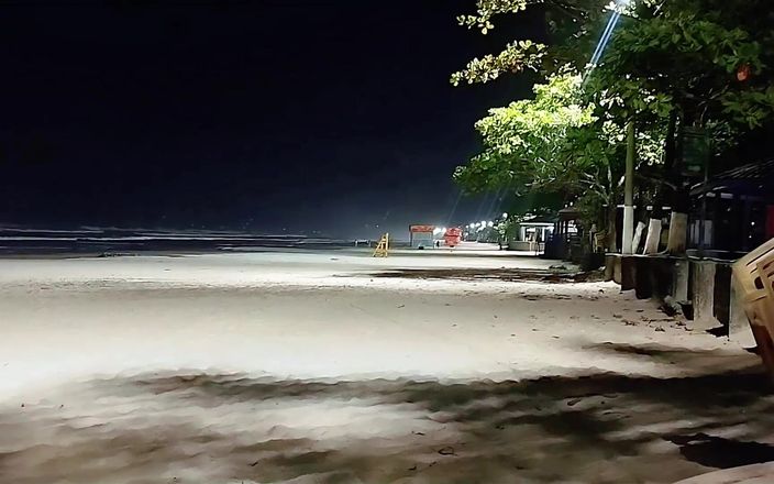 Marcosninfo: Människor på stranden freak out när jag blir våt i...