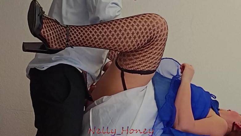 Nelly_Honey: A Beautiful Photo Gallery Taken in New Blue Ball Gown