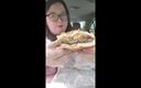 SSBBW Lady Brads: Fat SSBBW Burger King Stuffing