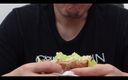 UnderXiaoQiang: Good Morning Asmr Cum Eating Sandwich