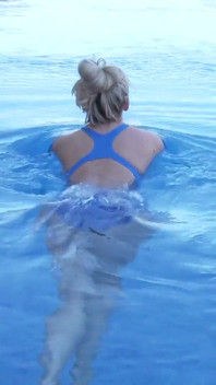 Blue Swimsuit Custom