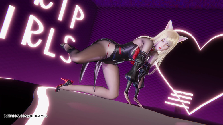 3D-Hentai Games: [mmd] 4l (4ladies) - Move Ahri Sexy Thoát y League of Legends Hentai...