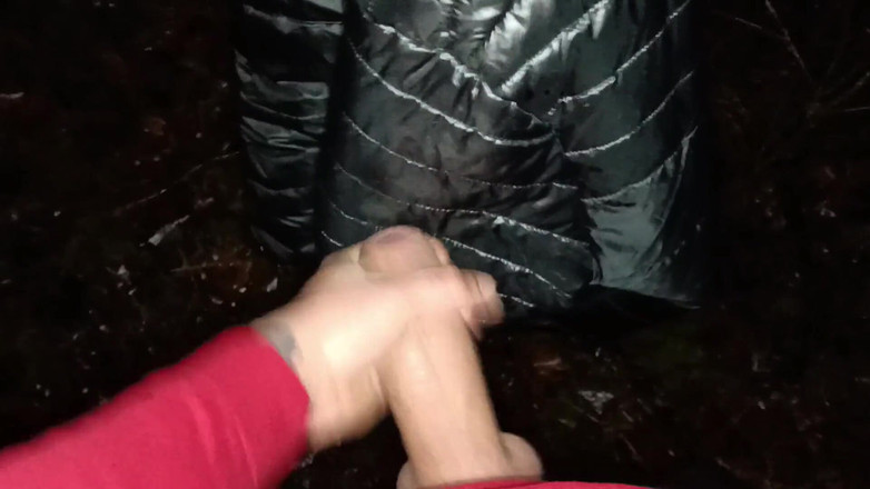 Idmir Sugary: 户外抽搐和射液与冬季闪亮夹克