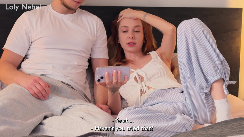 Loly Nebel Studio: 義理の妹がポルノを見て彼女を犯したのを捕まえた