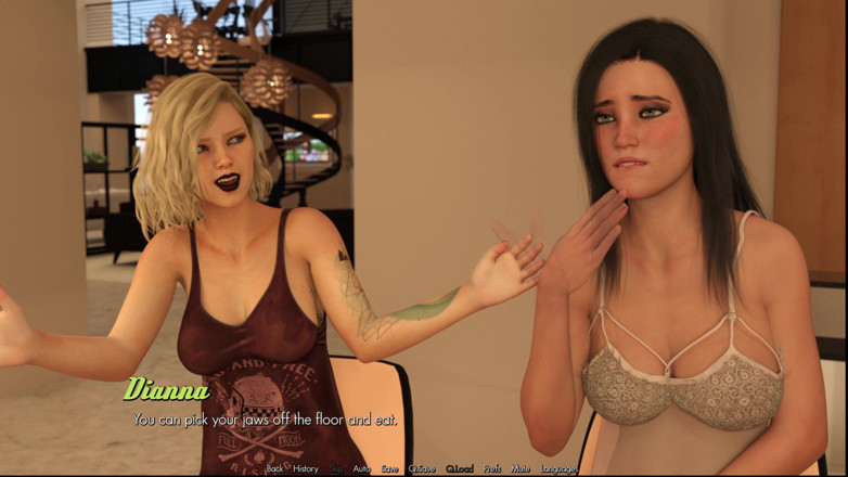 Wickedgammes studio: A Very Horny Teacher with Even Hornier Female Students (part 11)