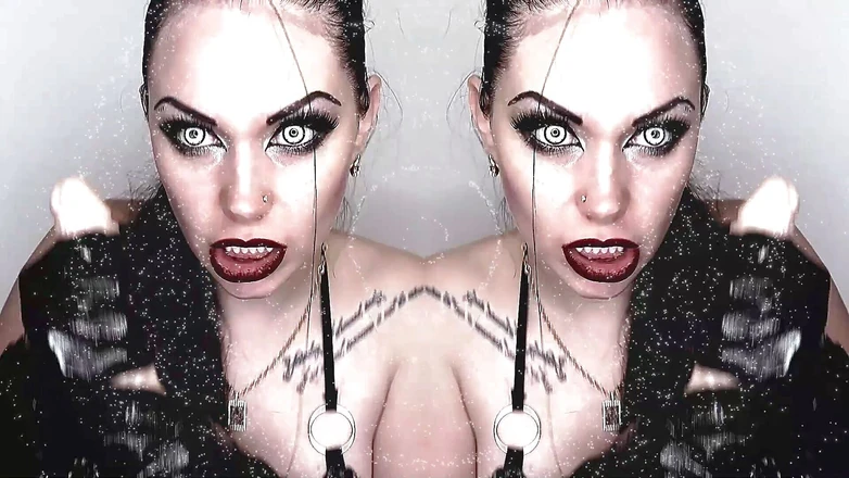 Goddess Misha Goldy: Strong ASMR mind fuck &amp; joi ! My demonic eyes &amp; shiny gloves...