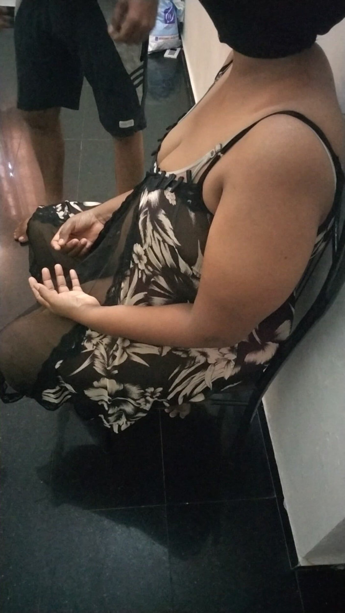 Tamil lesbian: New Chubby Aunty Casual Talking