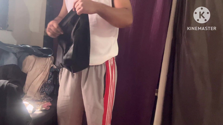 Desi__Panda: Amiga heterosexual primera vez en ropa interior con una gran...