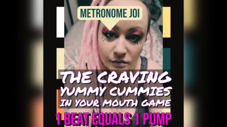 Campsissyboi: Metronome JOi touží po cummies, když si honíš do mého...