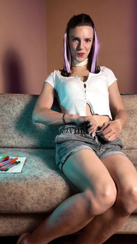 How Many Markers Inside This Skinny Bitch Trans Olya Mayer