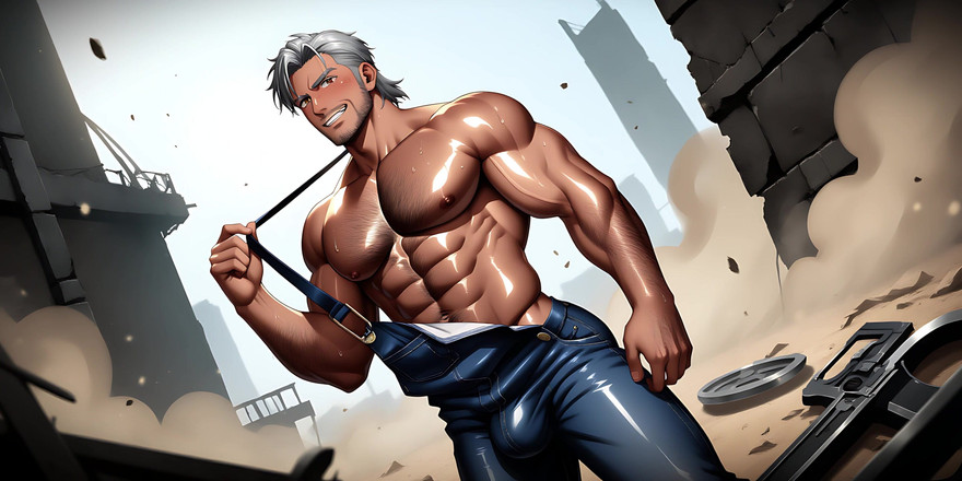 Erotic Man: Kusy s obrovskými škádlením boulemi