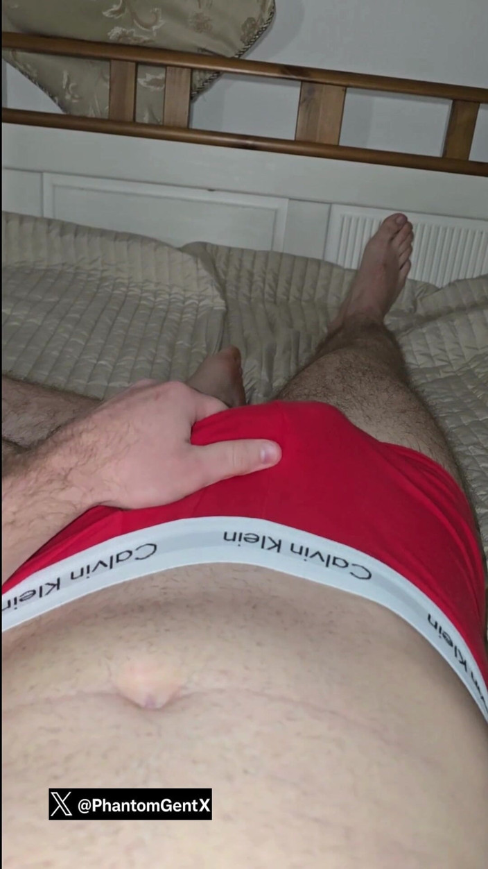 PhantomGentX: GhostGentx - gay solo acaricia pau grande com conversa suja implacável 