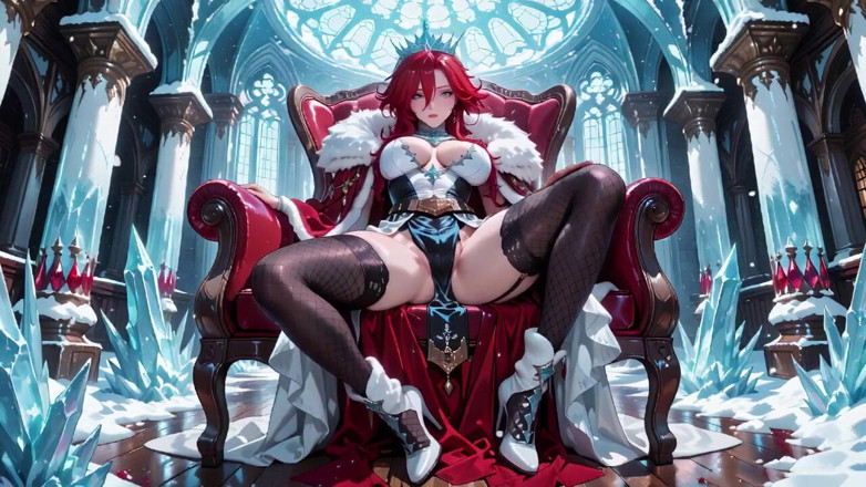 Tay Swift X: Ice Queen Unleashed! Red Hair, Icy Armor, and a Lazy...