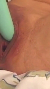 Brunette Babe Fingers Dripping Pussy to Squirting Orgasm