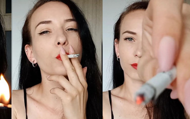 Sara James: Open your mouth, ashtray!